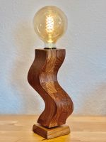 Tischlampe Holz Eichenholz E27 mit Dimmer (Deko, Designer) Nordrhein-Westfalen - Remscheid Vorschau