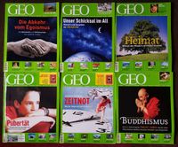 Zeitschrift GEO 7-12/2005,Buddhismus, Tasmanien, Pubertät, Heimat Bayern - Wiesentheid Vorschau