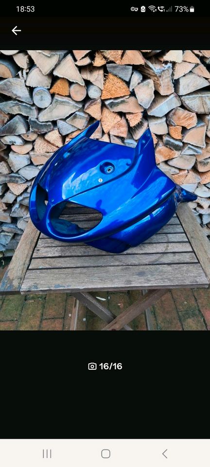 Hesa Verkleidung Spondon Maske Motorrad Fighter Cafè in Bergneustadt