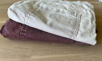 PLEASE P85 Sommer Jeans beige weinrot S 36 Baden-Württemberg - Sandhausen Vorschau