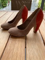 Zanon&Zago Wildleder Pumps Gr.39 beige orange Niedersachsen - Moisburg Vorschau