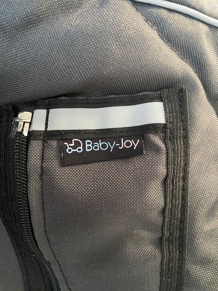 Baby -Joy Fußsack Grau in Sehlem