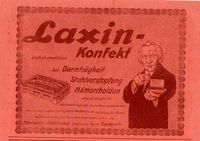 Pharmakon Frankfurt/Main "Laxin"  Reklame Vintage-Deko 1918 Baden-Württemberg - Steinen Vorschau