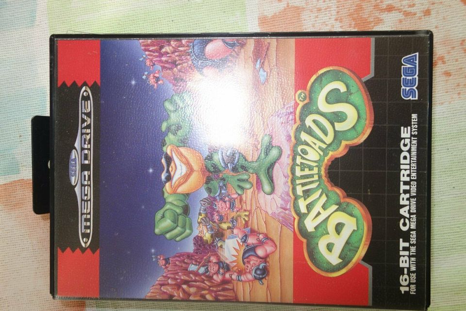 Sega Mega Drive  Spiel  Battletoads in OVP in Hilpoltstein