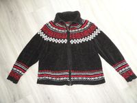 Norweger Chenille kuschelige warme Strickjacke Gr. 42 Niedersachsen - Hörden am Harz Vorschau