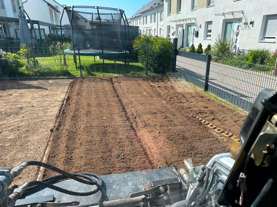 BOBCAT Gartenfräse, Erdfräse, Bodenfräse mit Bedienung im Stundenlohn in Heimertingen