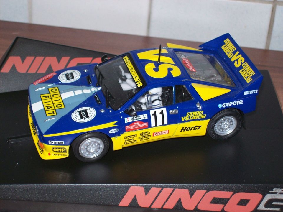 Ninco 50602 Lancia 037 – Olio Fiat- RARITÄT in Mettlach