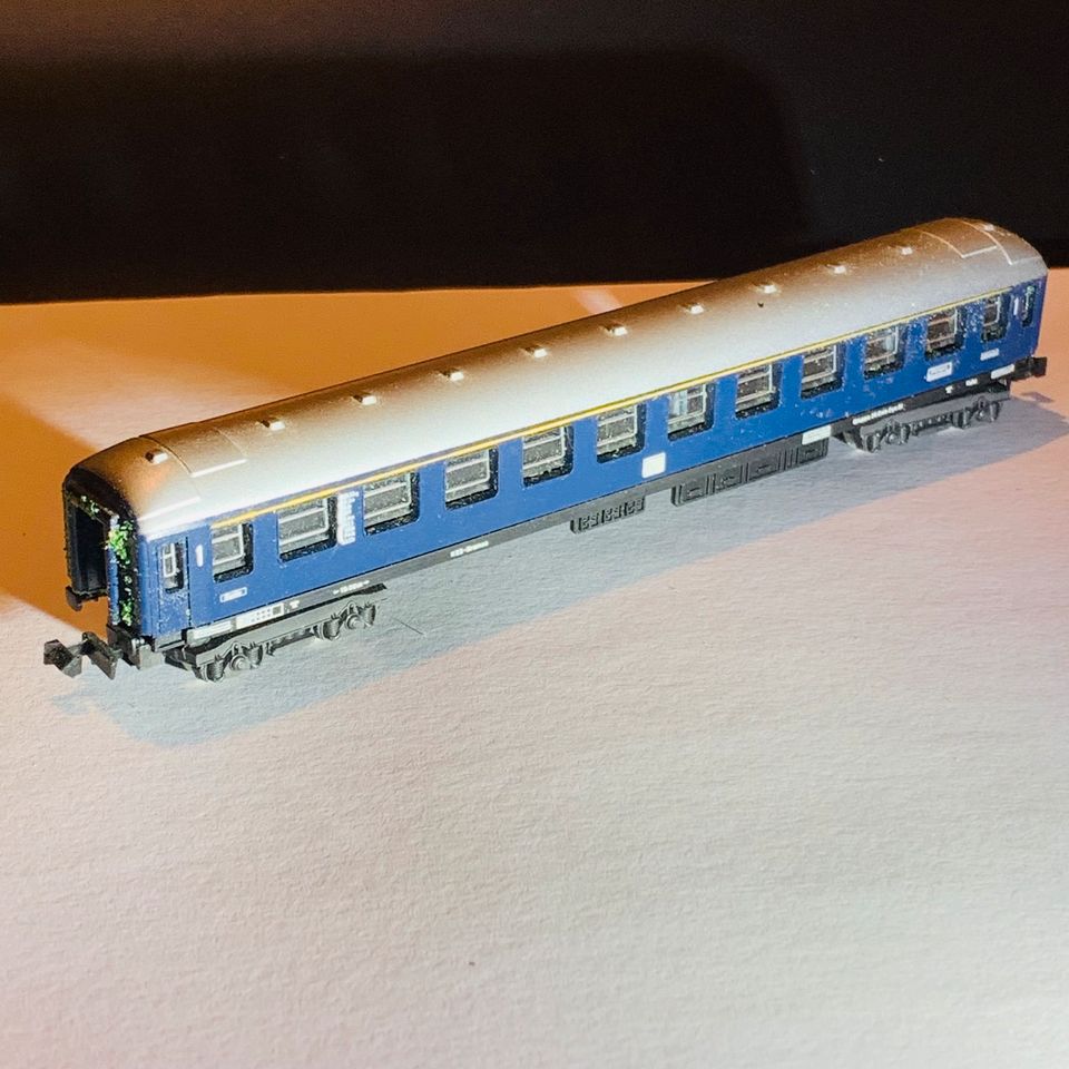 LIMA Spur N 320857 Reisezug 1. Klasse DB blau in Lünen