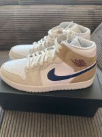 Nike Air Jordan 1 Mid MEM2 Tan Suede 45,5 11,5 white khaki Nordrhein-Westfalen - Mülheim (Ruhr) Vorschau