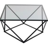 Kare Design Couchtisch CRISTALLO Glas schwarz  80X80CM Nordrhein-Westfalen - Münster-Hafen Vorschau