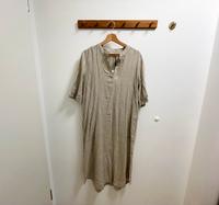 Kaffe Gestreiftes Kleid „KAmilia“ Beige Leinen Kaftan 38 München - Sendling-Westpark Vorschau