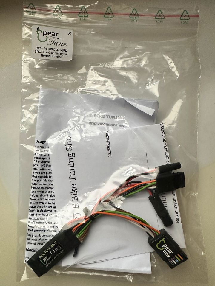 Chiptuning Ebike PearTune für Brose, Original Stecker,  Rotwild in Korbach