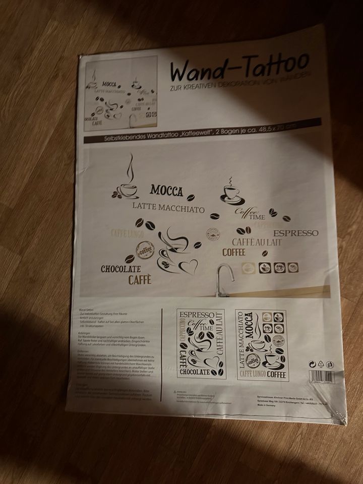 Wand Tattoo Mocca in Tuningen
