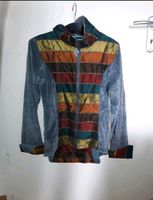 Jacke von Chapati Design, bunt, blau, Kapuze, M 38/40, Berlin - Pankow Vorschau