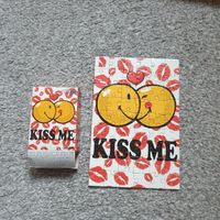 kleines Puzzle "Kiss me" 54 Teile ca. 13x19 cm von noris Brandenburg - Rangsdorf Vorschau