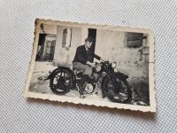 Altes Originalfoto Foto Oldtimer Motorrad Zündapp DL 200 1930er Sachsen - Kurort Seiffen Vorschau