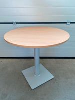 Esstisch / Tisch / Holztisch mit Metallfuß Durchmesser 80cm Bayern - Wehringen Vorschau