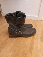 Leder Stiefel Boots Damen Größe 38 grau Marke SPM Baden-Württemberg - Heilbronn Vorschau