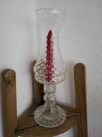 Windlicht aus Glas Kerzenhalter vintage für Stabkerzen Baden-Württemberg - Stockach Vorschau