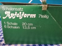 Set 70er Glasschale Apfelform Dessert Rheinland-Pfalz - Stockhausen-Illfurth Vorschau
