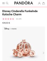 Pandora Disney Cinderella Funkelnde Kutsche Charm Baden-Württemberg - Villingen-Schwenningen Vorschau