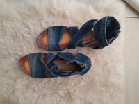 Jeans Sandalen 41 Andrea Conti Unstrut-Hainich - Mülverstedt Vorschau