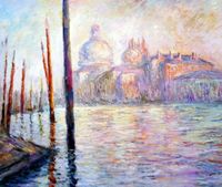 Claude Monet - Blick auf Venedig c97221 50x60cm Ölbild handgemalt Berlin - Treptow Vorschau