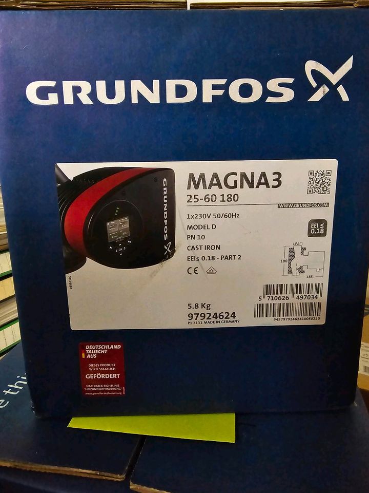 Magna 3 Grundfos 25-60 180 in Berlin