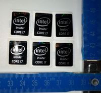 INTEL CORE i7 Gen Case AUFKLEBER ¦ STICKER | LABEL | LOGO *NEU Bayern - Regen Vorschau