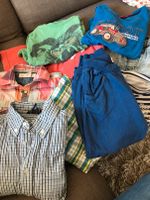 Kleiderpaket Sommer 116 top 9 Teile Hose Shirt Hemd Baden-Württemberg - Markgröningen Vorschau