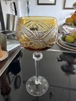 RÖMER-Gläser, Überfang-Gläser, handgeschliffen, honiggelb Kr. München - Haar Vorschau