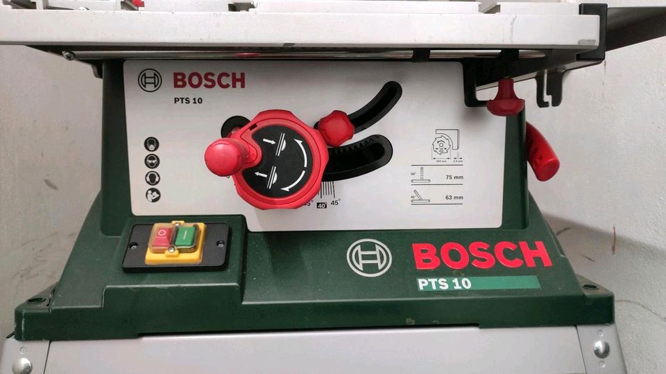 Gebrauchte Bosch PTS 10 Tischkreissäge in Velbert