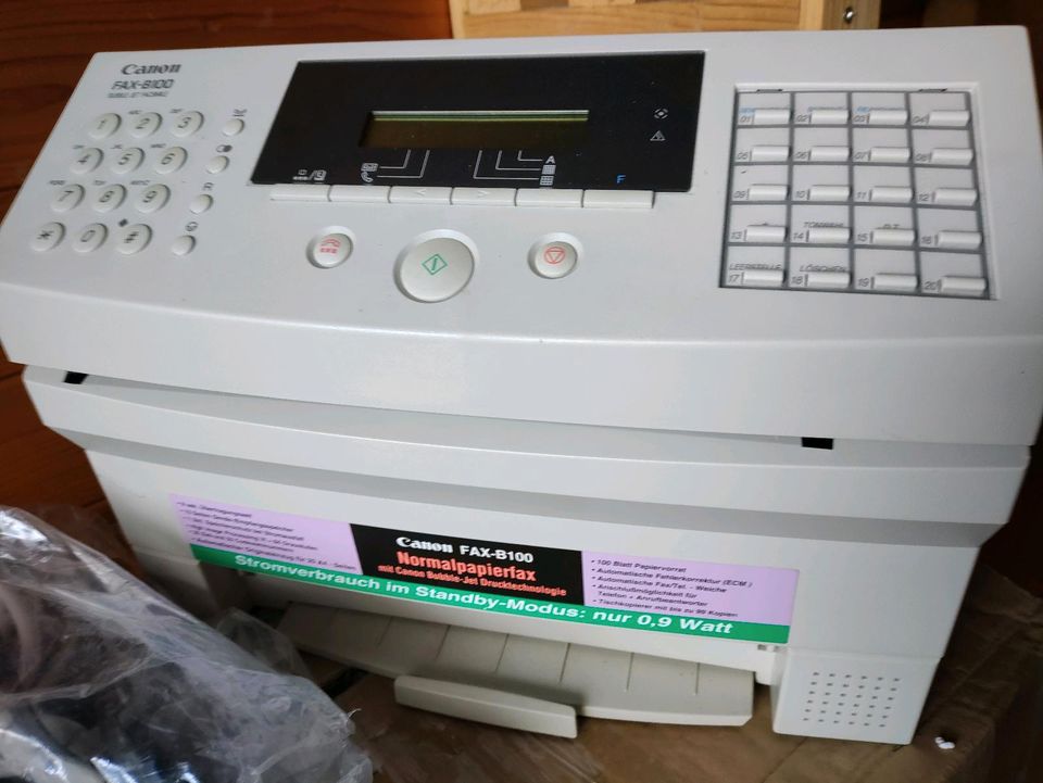 Canon Fax B100 OVP in Rheinland-Pfalz - Gösenroth | Faxgerät gebraucht  kaufen | eBay Kleinanzeigen ist jetzt Kleinanzeigen