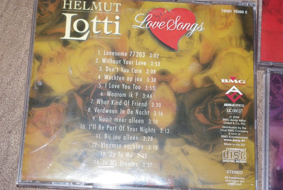 3 CD Helmut Lotti zu verkaufen in Presseck