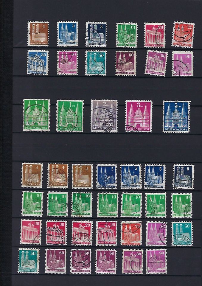 Briefmarken / Sonderbögen / Ersttagsbriefe (gestempelt/ungestempe in Gelting Angeln