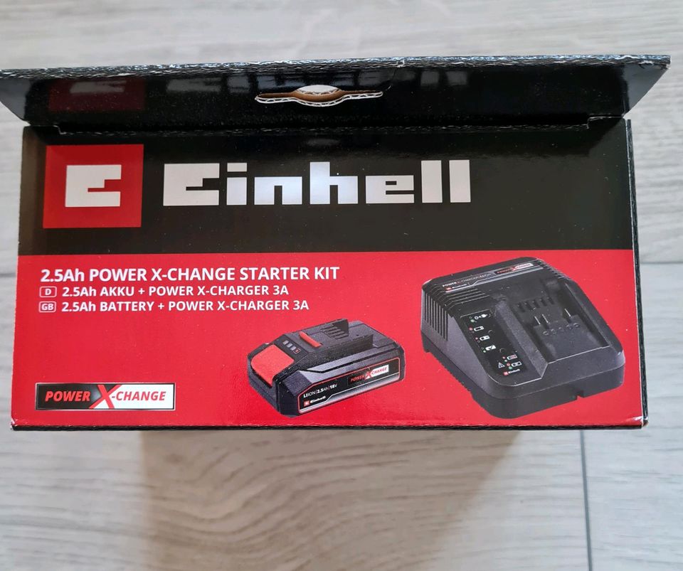 Einhell 2,5Ah Power X-Change Starter Kit in Oppenau