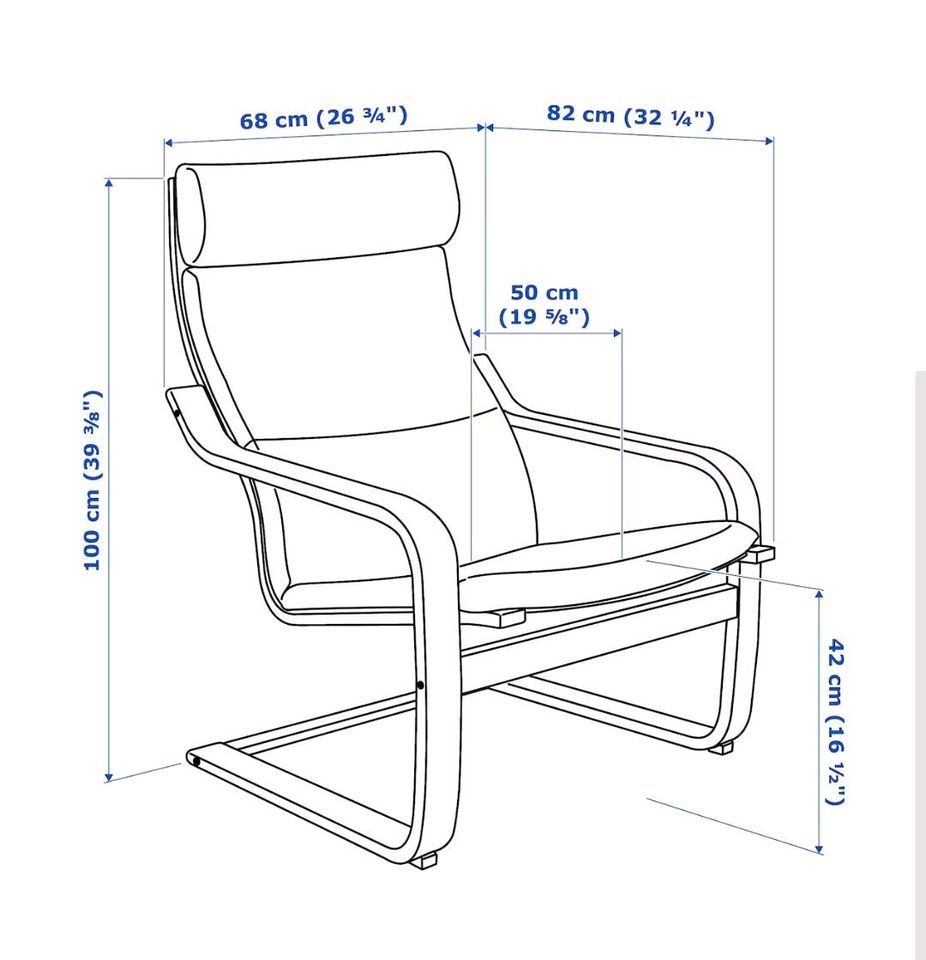 Sessel IKEA Poäng in Schwerin