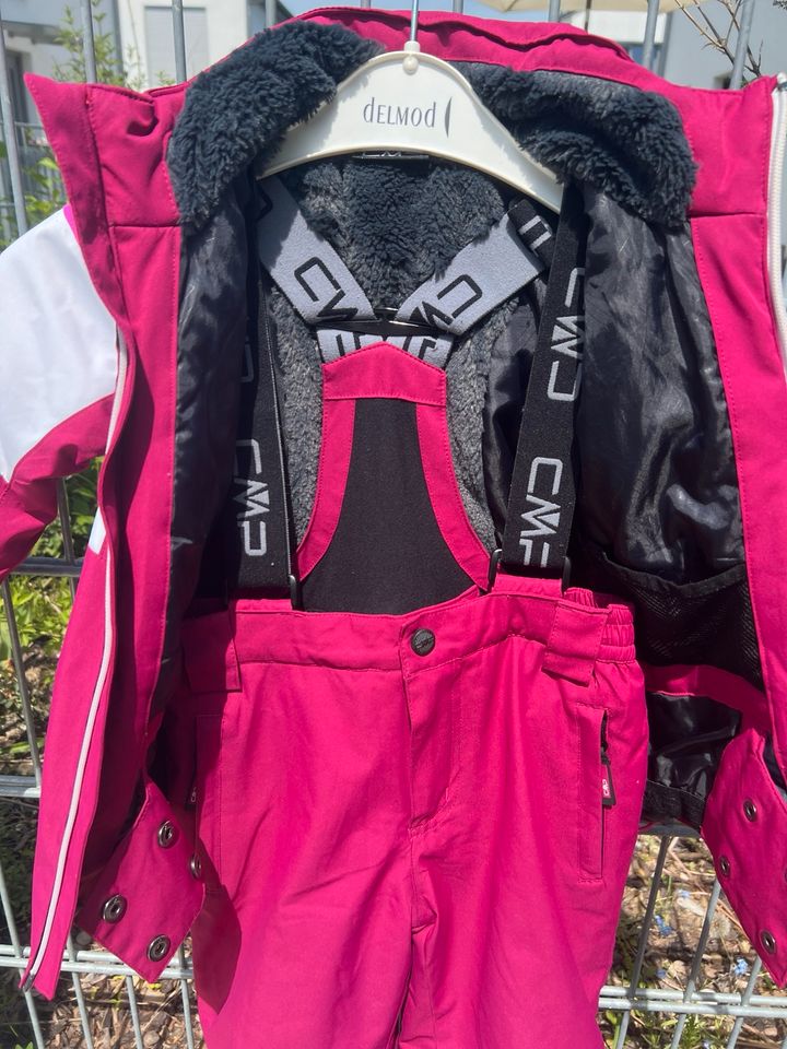 CMP Skianzug Gr. 116 pink Mädchen Skijacke in Neusäß