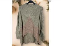 Strickpullover kuschelig weich "Stern" one size Gr 38-42 Nordrhein-Westfalen - Dinslaken Vorschau