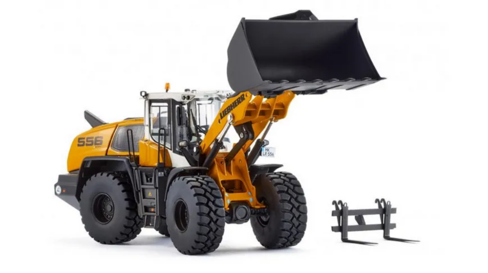 WIKING Liebherr Radlader L 556 XPower, M 1:32, Spur 1, # 077840 in Wonfurt