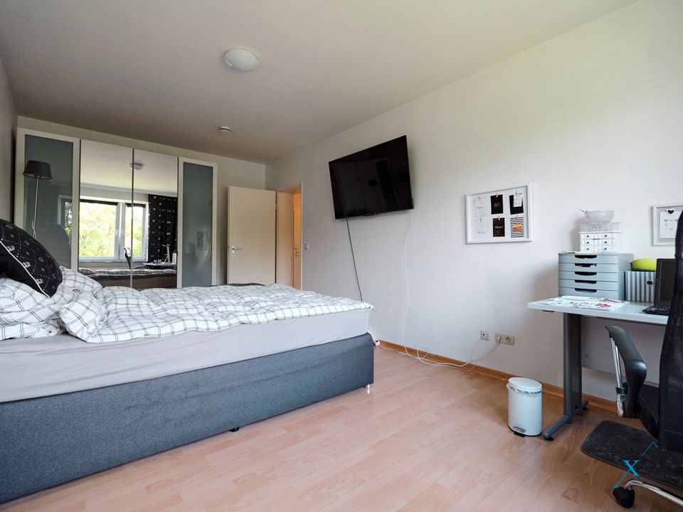 Sonnige 2 Zimmer Wohnung mit Balkon und Stellplatz in Engelsby in Flensburg