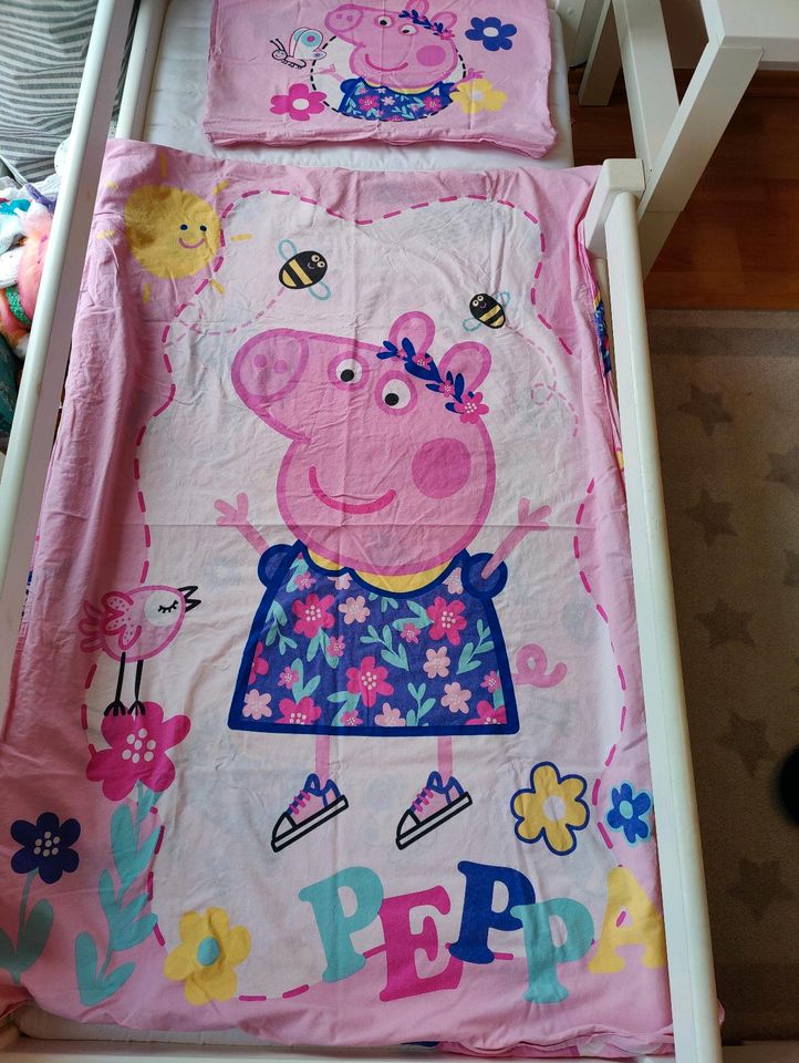 Bettwäsche 100x135cm Peppa Wutz in Potsdam