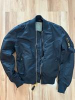 Alpha Industries Bomberjacke MA-1 dunkelblau Hessen - Schlangenbad Vorschau
