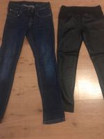 2 Hosen ~ Jeans + Leggings ~ Gr. 140, 128(?) ~ H&M Kr. München - Ismaning Vorschau