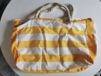 Große Strandtasche Tasche gelb weiß 60cm wie neu Nordrhein-Westfalen - Meerbusch Vorschau