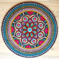 Rundes Mandala, 38 cm Durchmesser Thüringen - Jena Vorschau