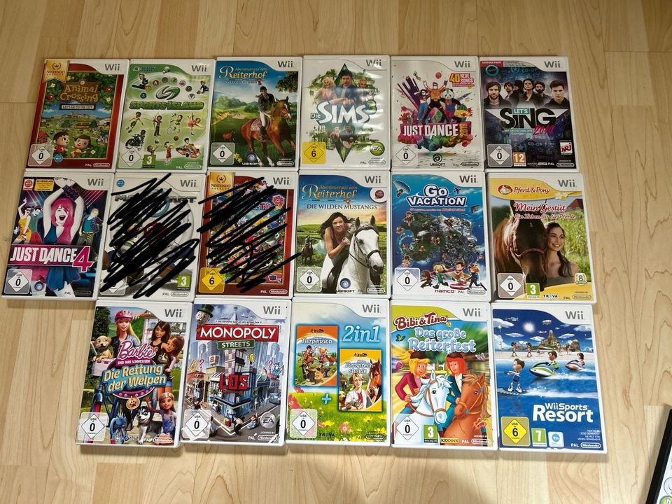 15 Wii Spiele (auch Einzelkauf möglich) in Schiffweiler