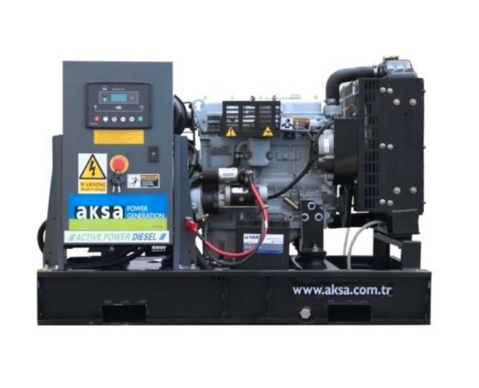 Angebot! Aksa APD25A 20kW Notstromaggregat Notstromgenerator Feuerwehr in Meggerdorf