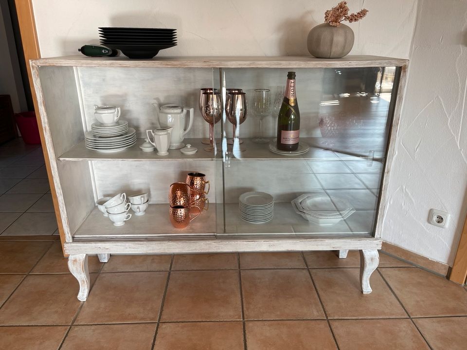 Shabby Sideboard / Patina / weiß in Hummeltal