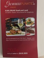 Genusspunkte Karlsruhe Gutscheinbuch gültig bis Ende 2025 Baden-Württemberg - Ettlingen Vorschau